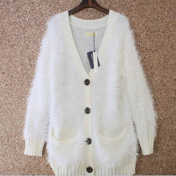 <em>毛衣开衫搭配</em>_2013秋冬韩版<em>v领</em>女装<em>开衫毛衣</em>