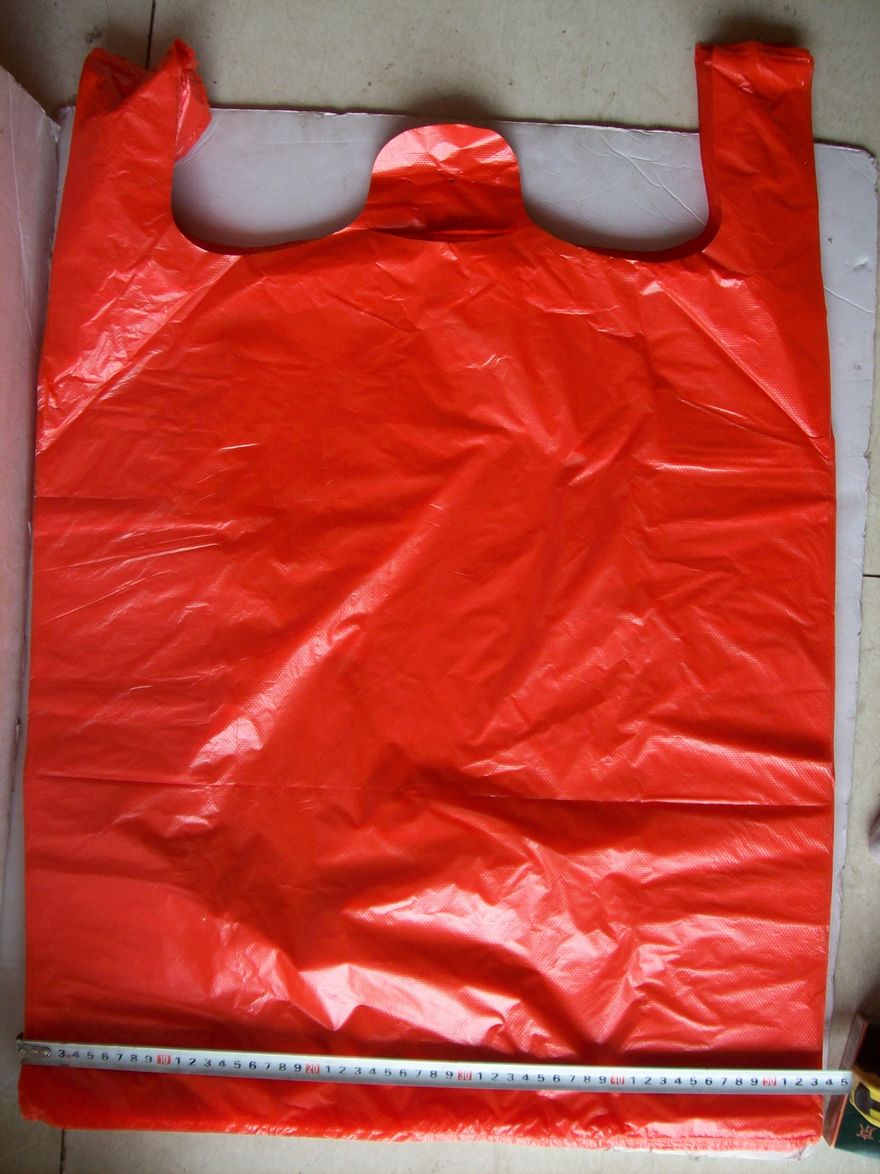 新料特大号红色塑料袋/方便袋/背心袋/马甲袋/马夹袋/搬家袋/批发