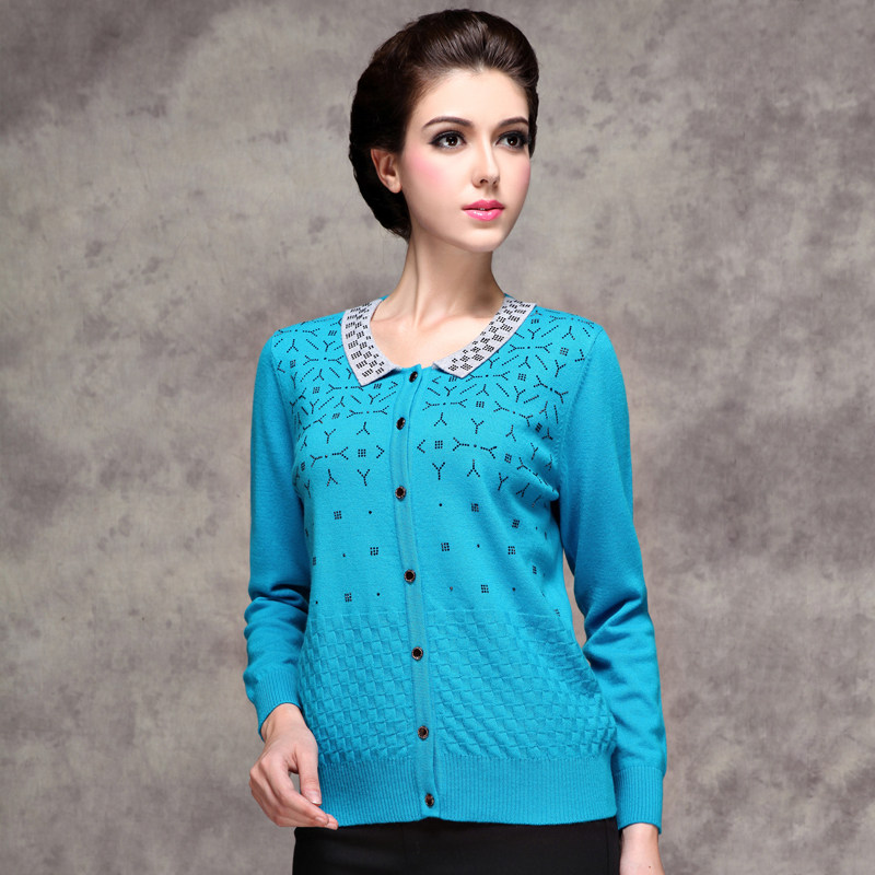 特价清仓 <em>恒源祥</em>正品2013新款<em>中老年</em>纯<em>羊毛衫</em>