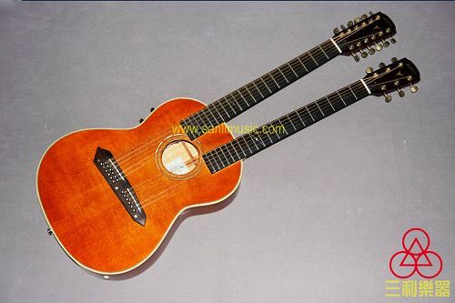 k.yairi wx-22e-92(家驹生前最爱)beyond 木吉他 电箱 双头