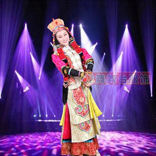 <em>蒙古女装</em>舞台演出服装表演服装舞蹈服装/民族