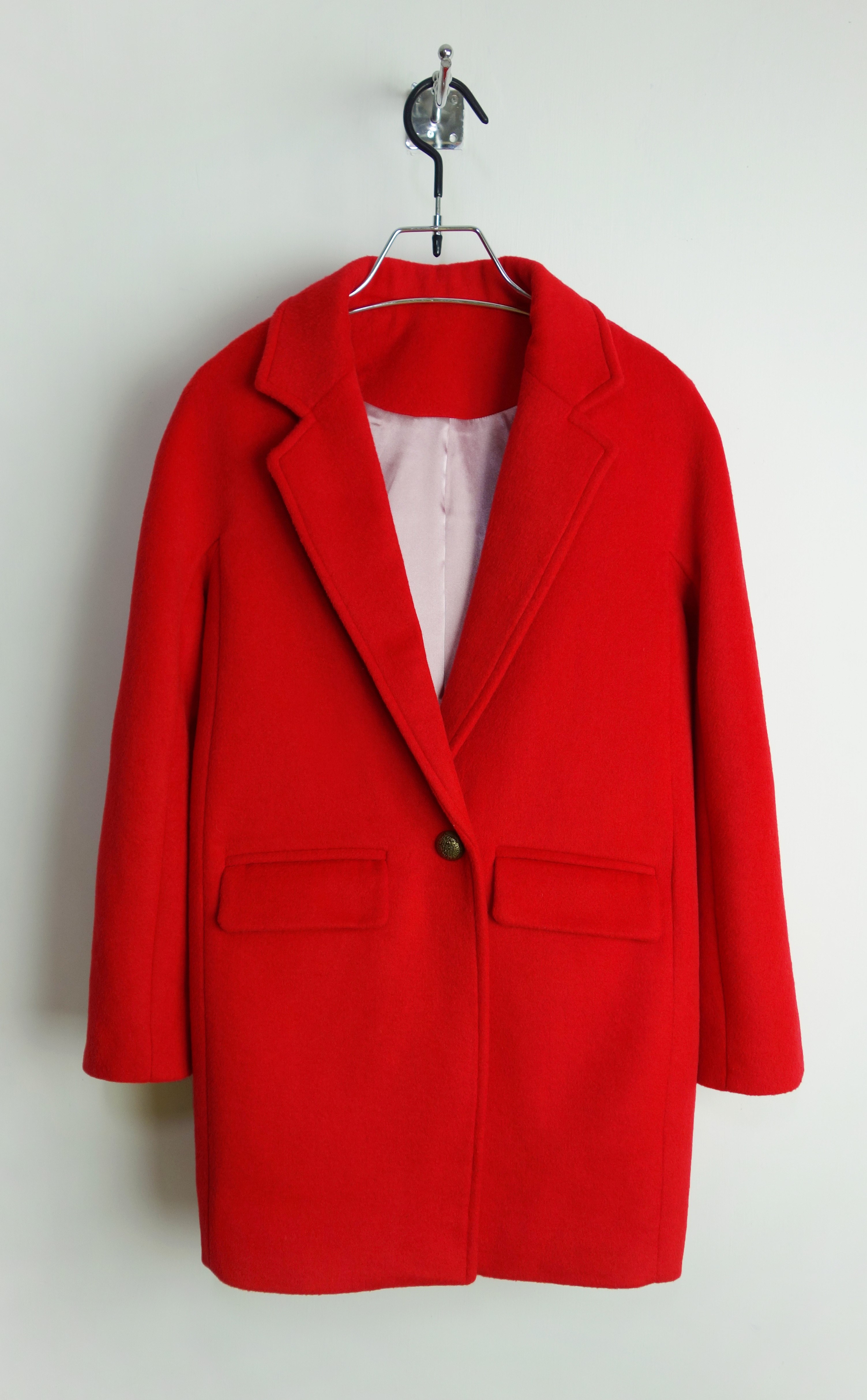 2013冬新款茧型呢子大衣 韩版羊毛呢宽松显瘦