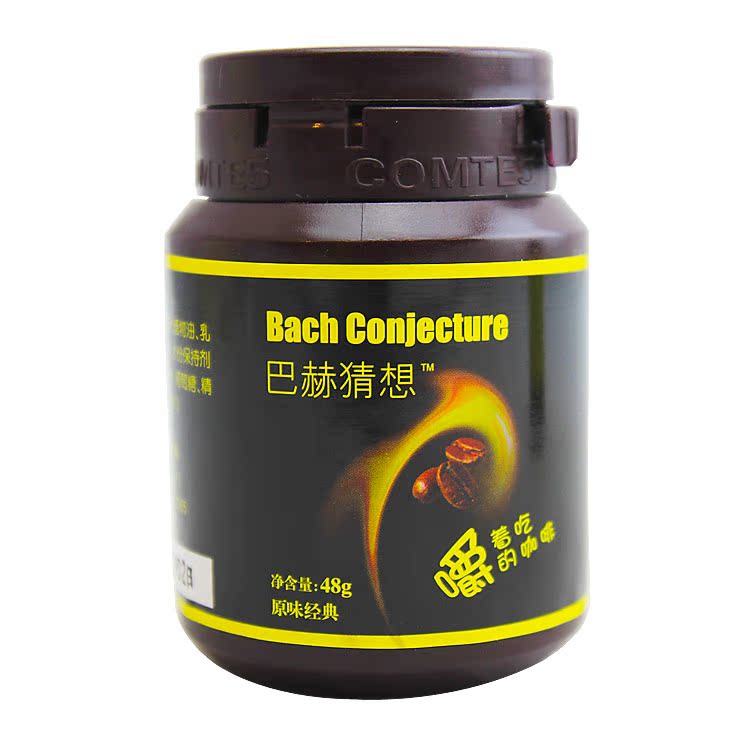 巴赫猜想 嚼着吃的咖啡 咖啡口嚼片 原味经典 4