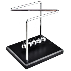 实木牛顿摆球风水球永动机工艺品摆件桌面摆设