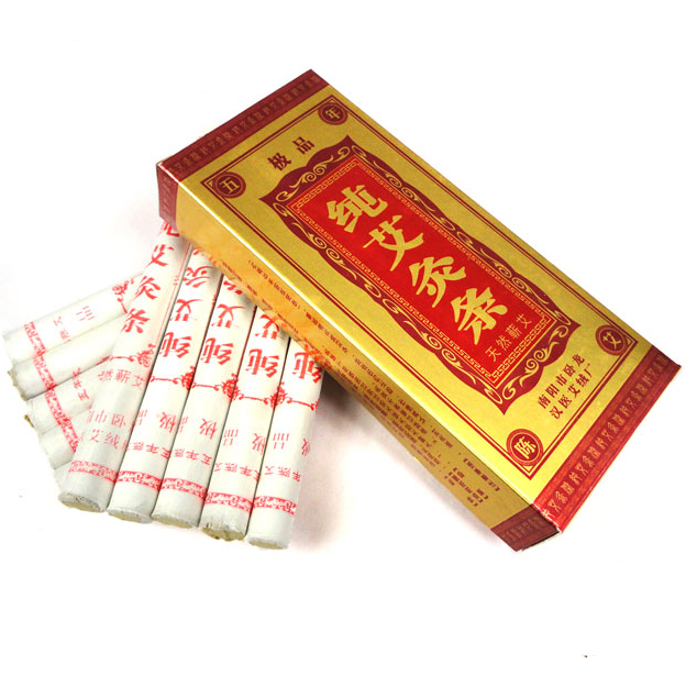南阳卧龙汉医艾绒厂\/五年陈极品艾条\/艾条\/艾灸