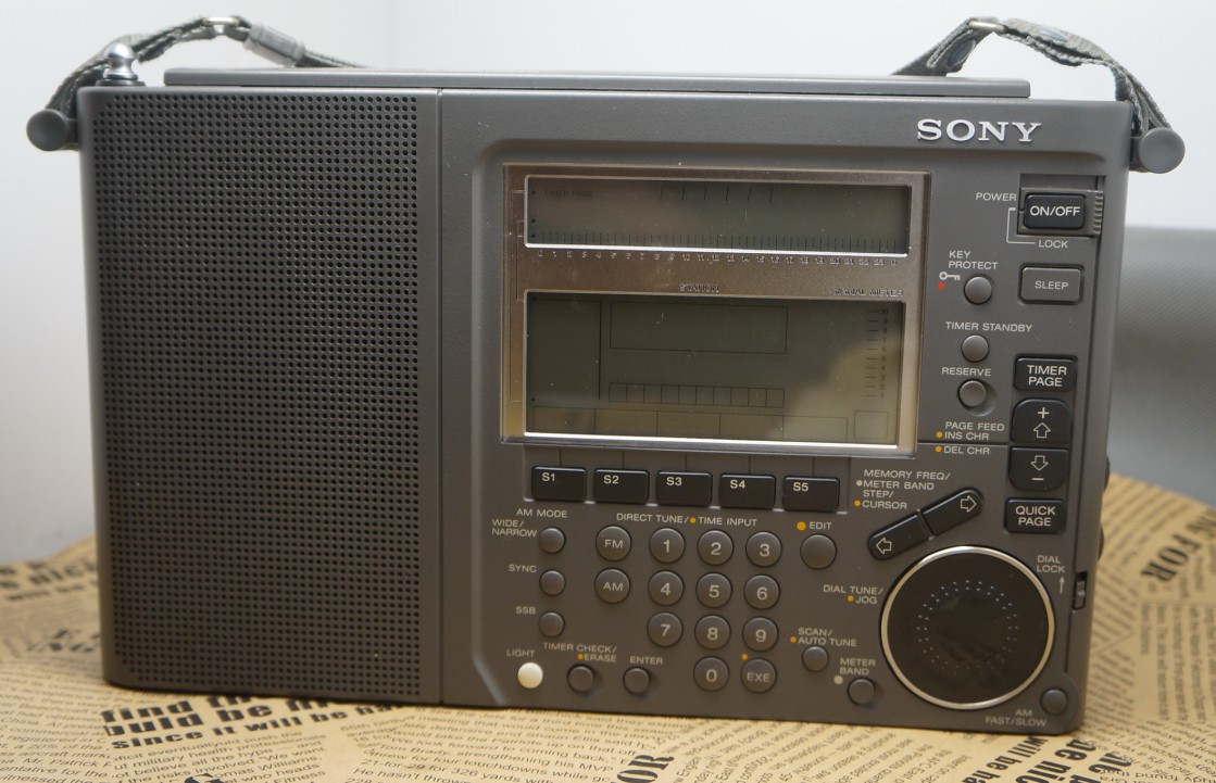 索尼 sony icf-sw77 索尼顶级收音机