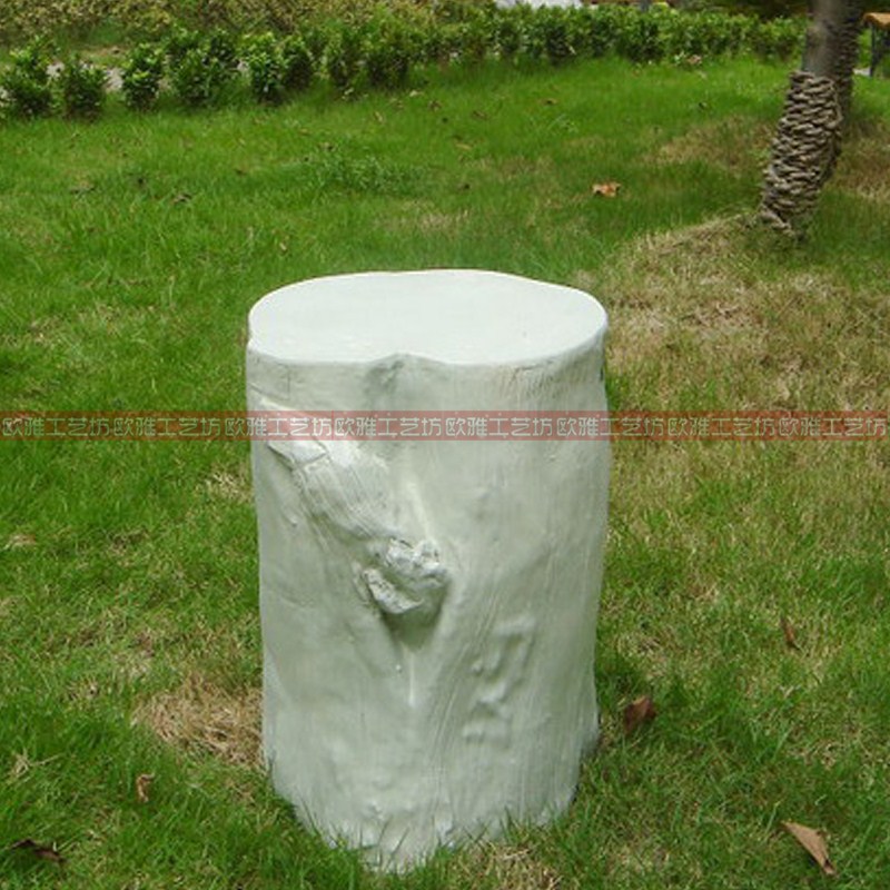 欧式花园柱子雕塑罗马柱别墅庭院凳子摆设简约