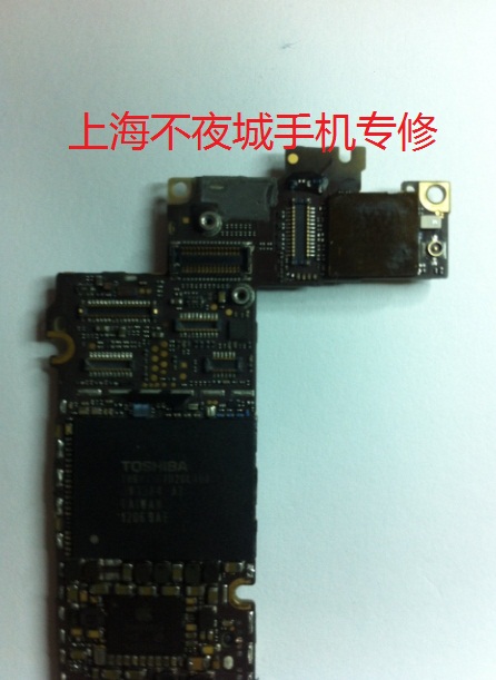 苹果iphone4S手机漏电,不开机,黑屏,不充电不连