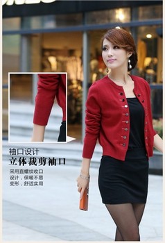 <em>开衫</em>搭配_2013新女春装正品<em>羊绒开衫短款</em>长袖