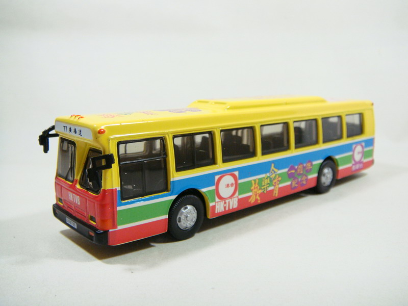 1:76 福莱西宝客车巴士模型 TVB欢乐今宵10周