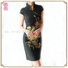 <em>首页</em>-伍曼中国风<em>女装旗袍裙</em>唐装上衣真丝网纱
