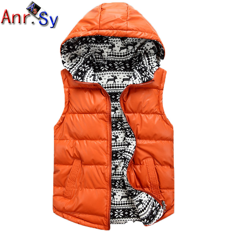 Anrsy 2013新款情侣羽绒棉<em>马夹男士</em>PU<em>皮马甲</em>