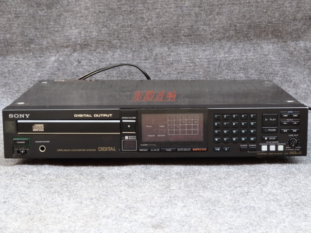 乐韵音响>SONY\/索尼CDP-553ESD发烧CD机