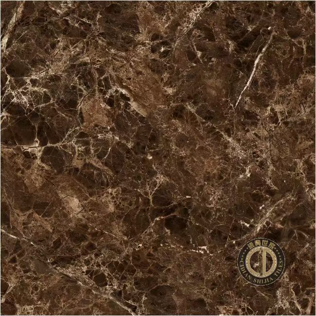 砖地砖客餐厅厨卫全抛釉砖 啡网纹 LSZ8416A