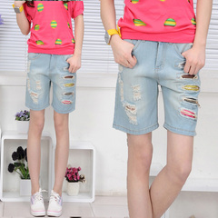 首页-<em>加长牛仔裤</em>小脚铅笔裤-高腰裤女裤哈伦七