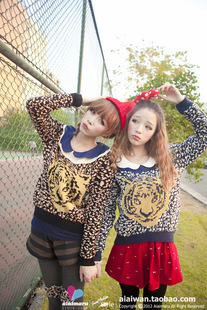 惠:LAN CLUB 潮爆街头的时尚甜美风宽松版薄