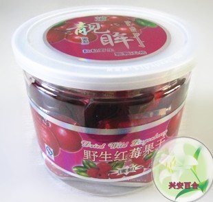 大兴安岭野生 红莓 红豆果干 蔓越莓干 红豆 红