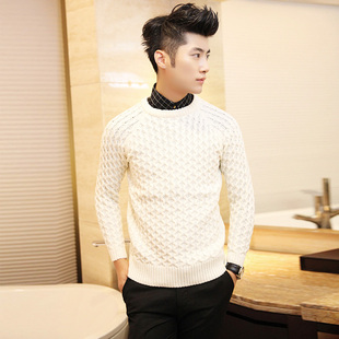 【liangbo163】<em>秋冬</em>男装新款 男士<em>长款</em>粗线毛