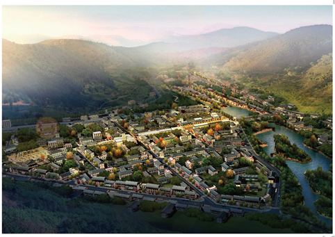 中建四川川主寺城镇风貌整治景观规划设计方案