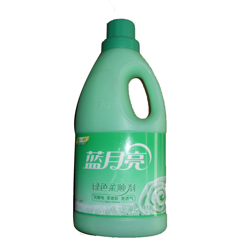 蓝月亮 绿色柔顺剂 2kg 衣服柔顺剂 玉玲兰香 有