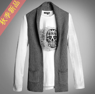 【wendaz】2013春装新款<em>男士</em>无袖韩版<em>马甲</em> 男