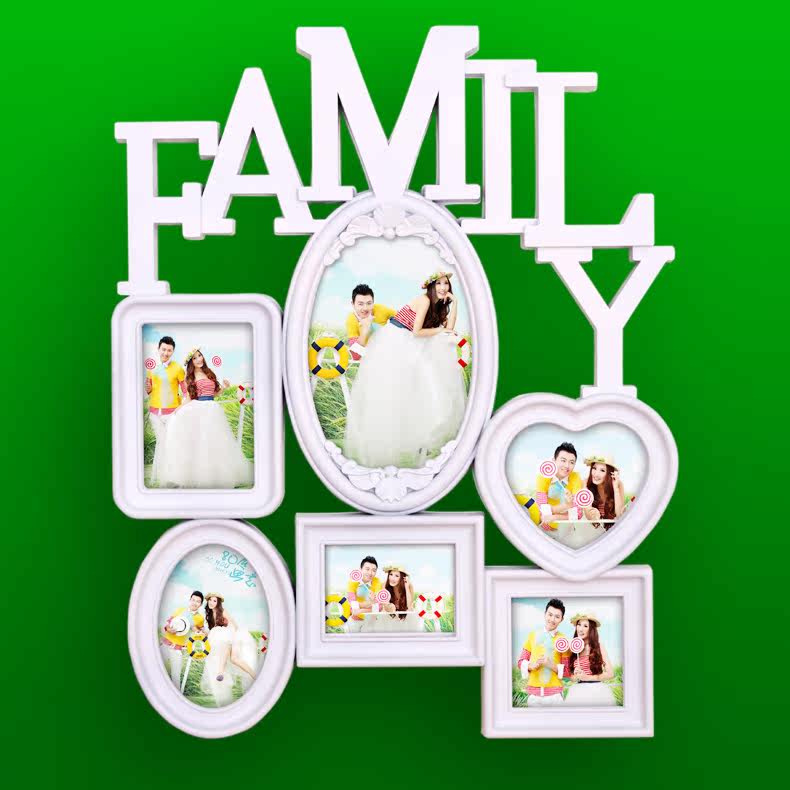 相框画框装饰画<em>贴墙</em>欧式田园<em>照片</em>框组合框影楼