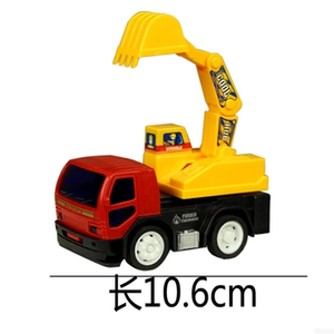 惯性工程车 儿童玩具车 挖土机搅拌车厢货车6