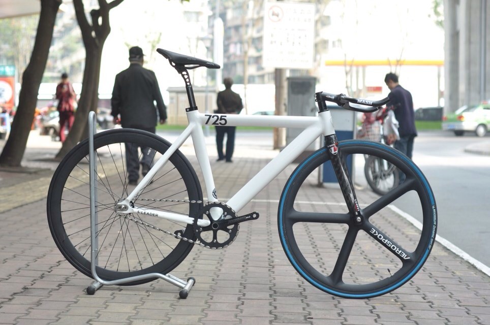 Leader725 整车 AS五刀 cinelli mash 牛角 碳纤