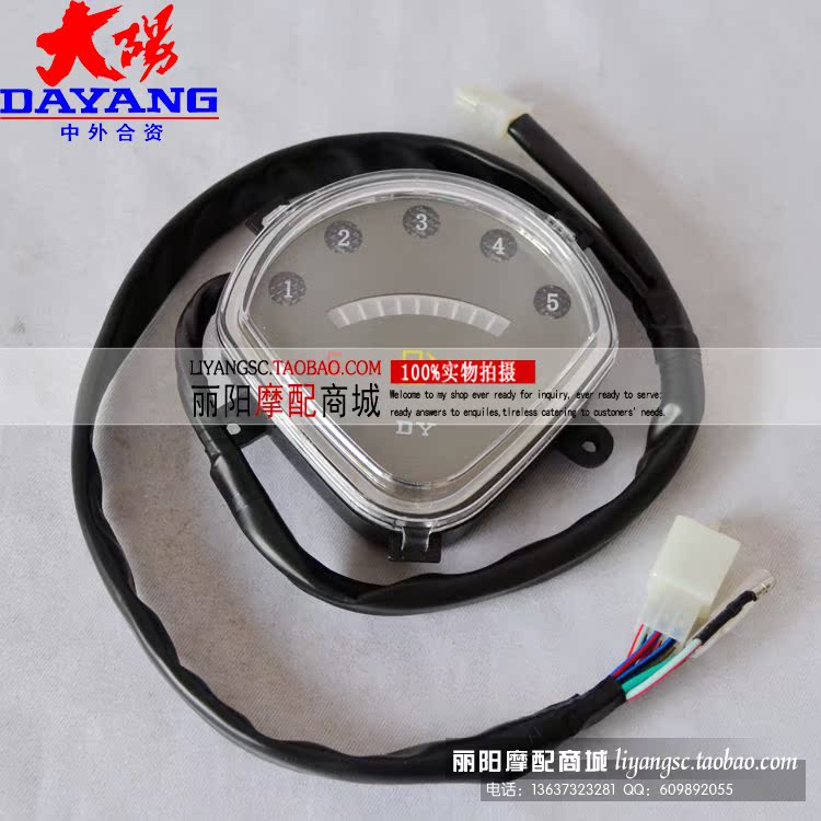 原装大阳摩托车配件DY125-35 油量表 油表 油