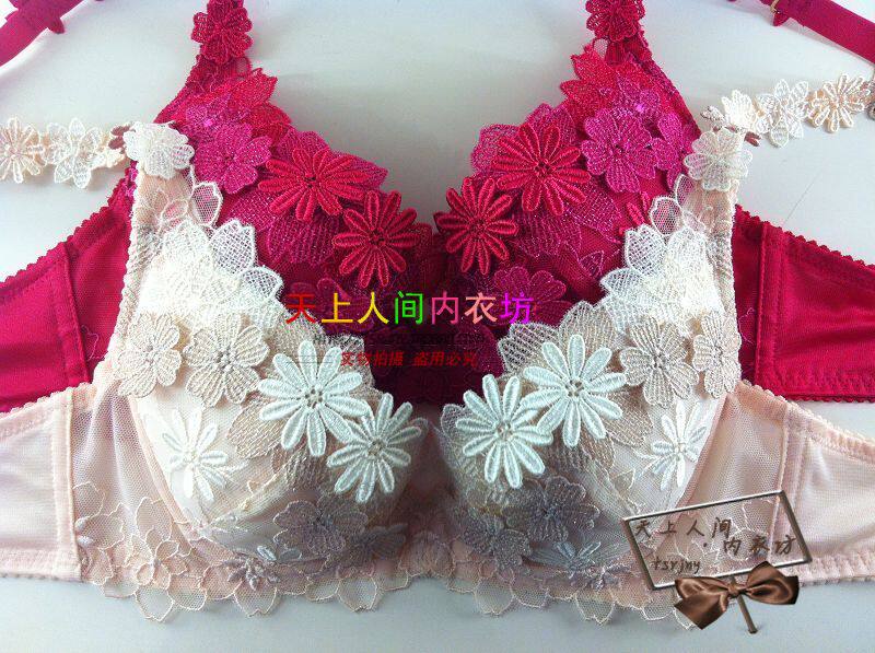 华歌尔 专柜正品 金标高端大气立体<em>花朵</em>聚拢文