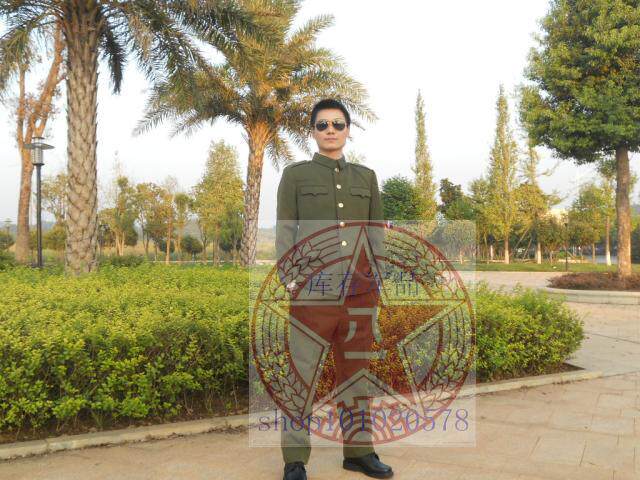 配发<em>部队</em>库存正品87式陆校<em>马裤</em>呢冬常服老式