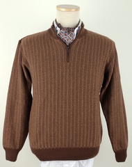 公价16900！最顶级奢华Brioni 意大利产100%全羊绒cashmere厚毛衣