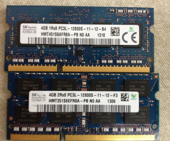 SKhynix\/海力士4G DDR3 PC3L-12800S 1600