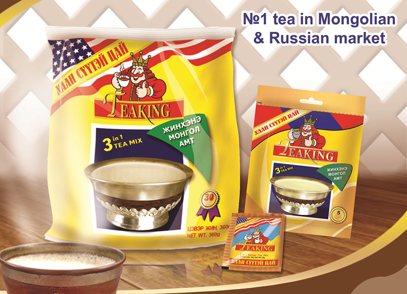 蒙古国teaking咸奶茶 新加坡为蒙古国研发调配