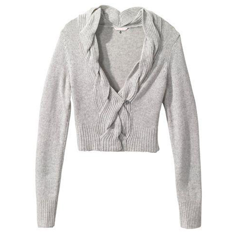 2013秋装新款时尚<em>麻花领 针织开衫</em> 品质女装 薄