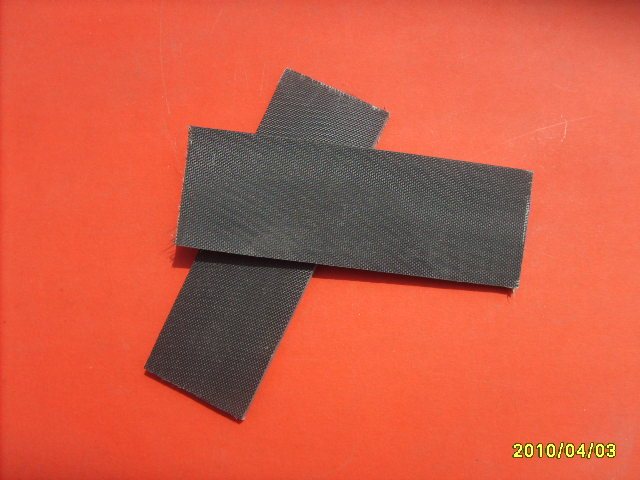 黑色麻面 G10板刀柄料贴片料 G10柄材6*35*1