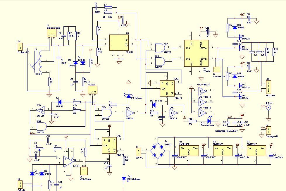 drsstc制作手册 电路原理图pcb制板图 特斯拉线圈