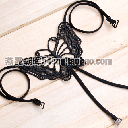 吊带衫抹胸好搭档蕾丝蝴蝶X交叉可调节<em>长短文</em>