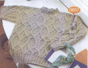 【潮衫潮绣】华尔姿专业<em>手织毛衣男款</em>欧美版简