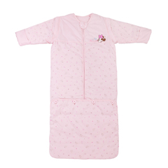 【秋冬必备】Disney迪士尼宝宝 婴儿儿童加兜脱袖式成长全棉睡袋