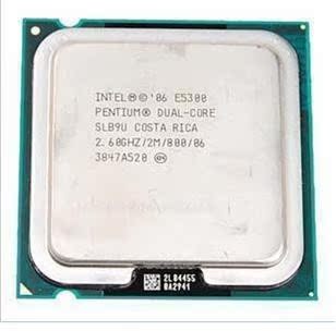 Intel奔腾双核E5300 英特尔散片 CPU 9.5新 77