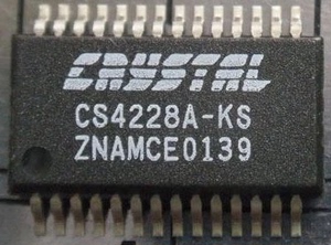 CS4228A-KS 24-Bit, 96kHz 环绕声解码芯片 全