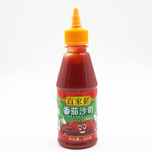 百家鲜番茄沙司250g番茄酱 披萨汉堡薯条酱意
