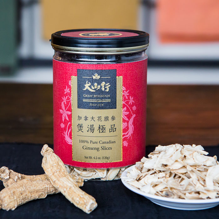 加拿大大山行原装进口西洋参切片 保健养生煲