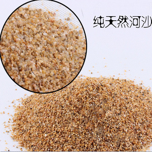 家居园艺盆栽专用天然河沙 鱼缸底沙 乌龟底砂