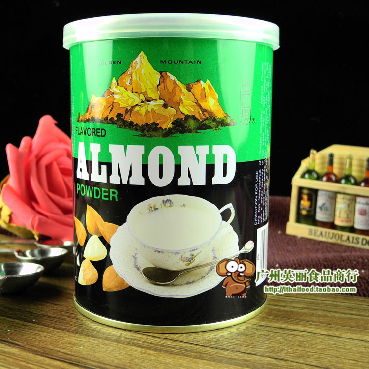 香港金山牌杏仁霜300g 杏仁粉 杏仁豆腐必备 金