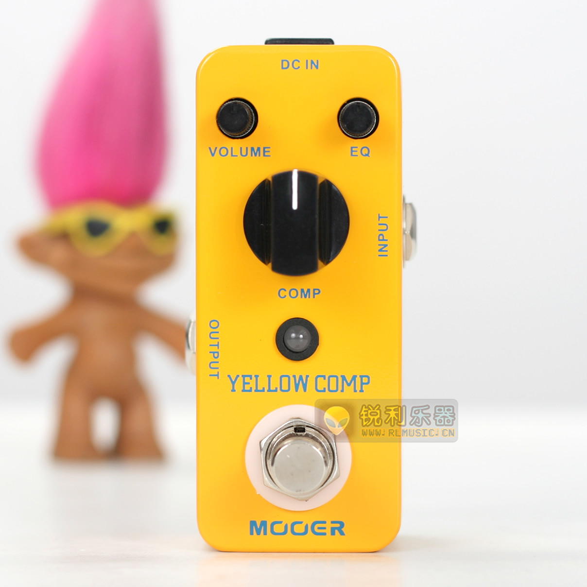 【Mooer Yellow Comp】魔耳经典光电压缩效果