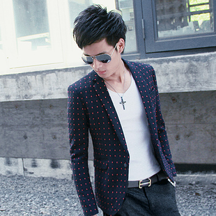 【jiayou1233】长袖西服 韩版便西 <em>男生</em>休闲外