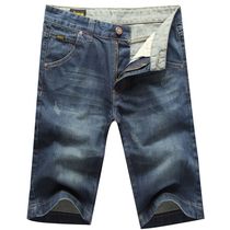 白色<em>牛仔短裤男</em>热销爆款|男式<em>牛仔短裤,男</em>牛仔