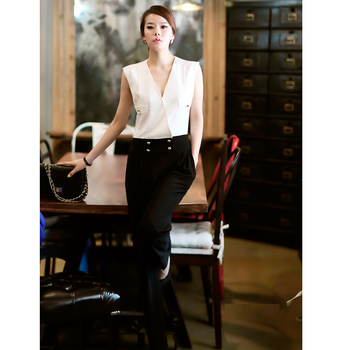 <em>小脚</em>裤搭配_迪派服饰 现货 <em>女王</em>范 优雅 大气 O